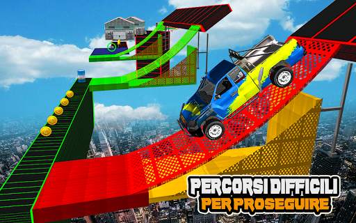 Mega Car Ramp Impossible Stunt screenshot 4