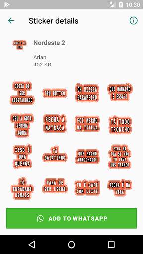 Figurinhas do Nordeste para Whatsapp screenshot 2