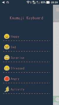 Kaomoji Keyboard screenshot 1