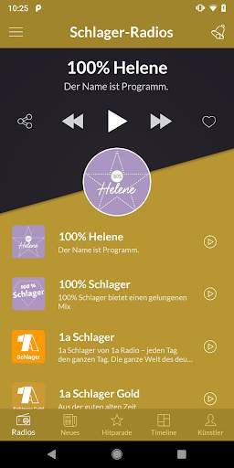 Schlager-Radio screenshot 1