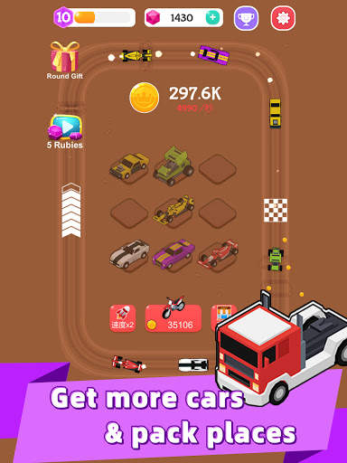 Merge Car Racer - Idle Rally Empire screenshot 13