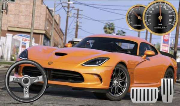 Parking Dodge Viper City Drive screenshot 4