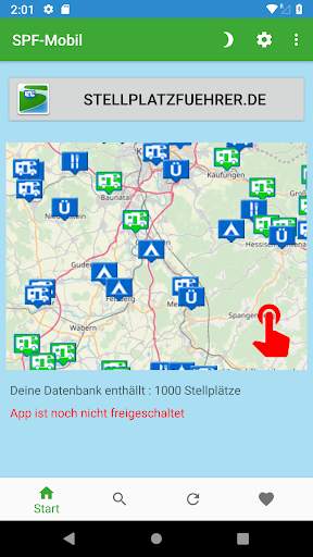 SPF-Mobil der Stellplatzführer screenshot 1