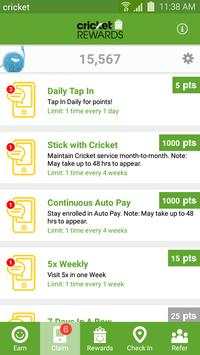 Cricket Rewards screenshot 2