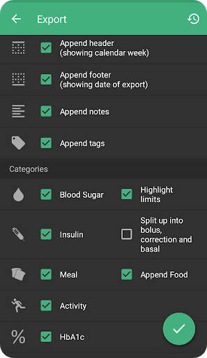 MyDiabetes - Blood Sugar Tracker/monitor app screenshot 8