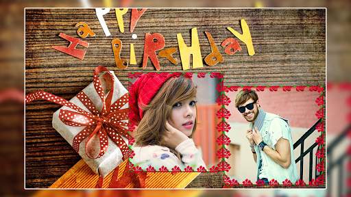 Birthday Dual Photo Frame screenshot 4