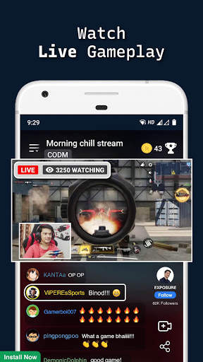 Rheo - Game Livestream, Live Chat, Clips, Esports screenshot 2