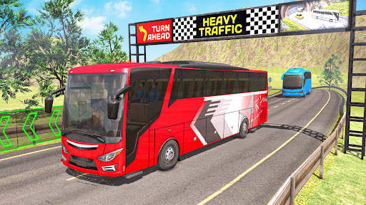 Coach Bus Simulator Bus Racing screenshot 1