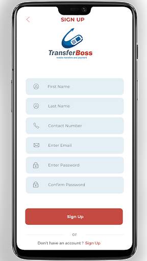 TransferBoss money transfer screenshot 1