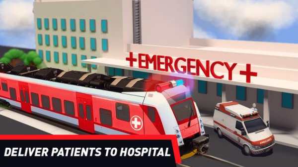 Ambulance Driving Game: Patient Delivery Train Sim screenshot 2