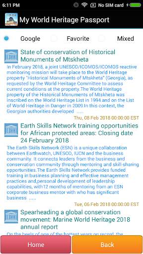 My World Heritage Passport screenshot 5