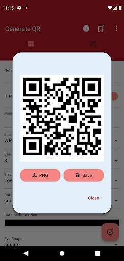 WiFi QR Code Generator screenshot 2