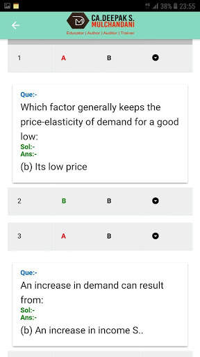 Eco for CA Foundation and BCK screenshot 8
