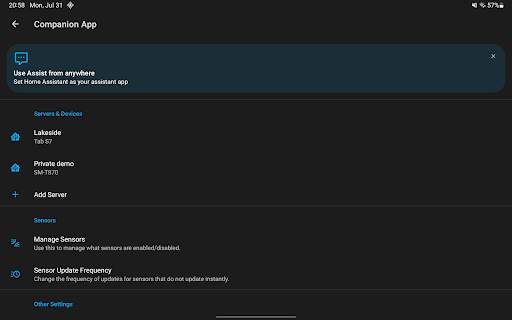 Home Assistant screenshot 8