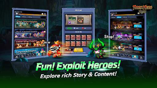 Dark Hero Dash : Idle RPG скриншот 3