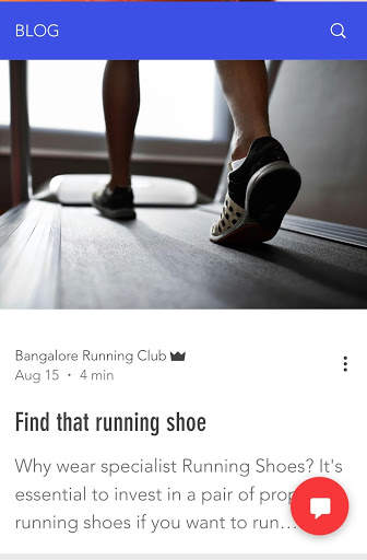 Bangalore Running Club скриншот 4