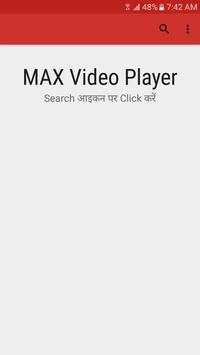 MAX VIDEO PLAYER screenshot 1