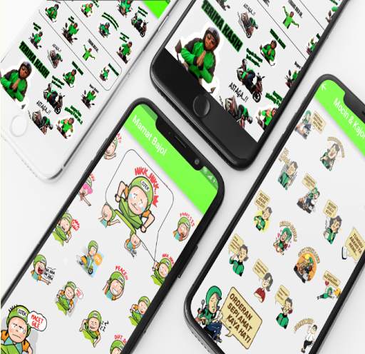 Sticker WA Ojek Online StickerApps WA Ojol Gratis screenshot 5
