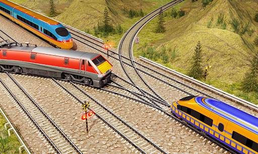 Indian Train City Pro Driving 2 - Train Game screenshot 2