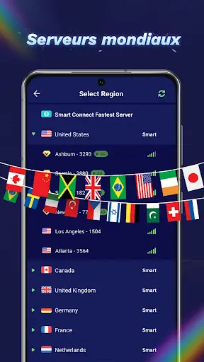 VPN Master - VPN rapide et sûr screenshot 2