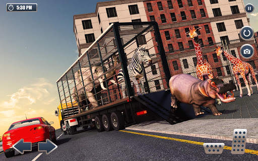 Animal Transporter Offroad Drive screenshot 1