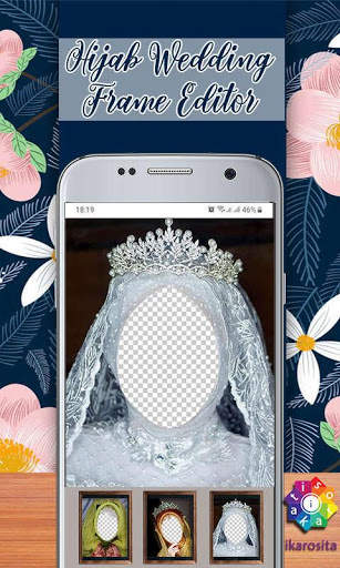Hijab Wedding Frame Editor screenshot 6