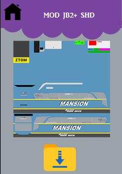 Mod Bussid Livery Jetbus 2  SHD screenshot 2