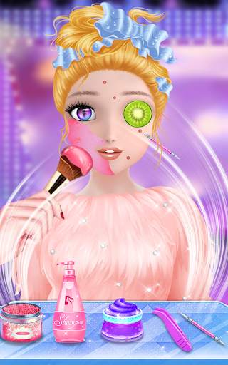 Super fashion model- Makeup & Dress up game screenshot 2