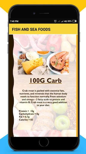 Protein - Vitamins Supplement Content In Food screenshot 5
