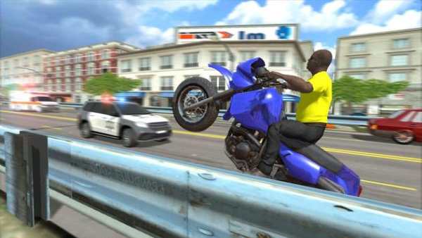 City Traffic Moto Racing screenshot 1