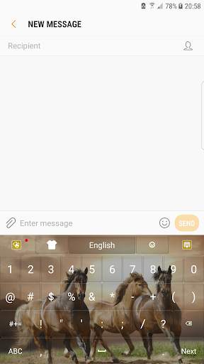 Wild Horses Keyboard screenshot 3