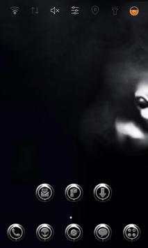 Black Alien Launcher theme screenshot 3