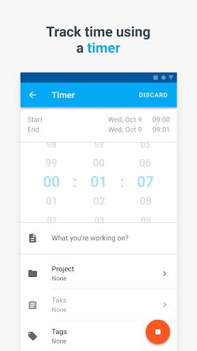 Clockify Time Tracker скриншот 2