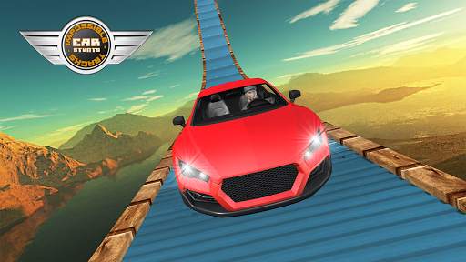 Modern Impossible Tracks Car Stunts: Scary Drive screenshot 1