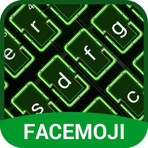 Neon Green Keyboard Theme & Emoji Keyboard v1.0