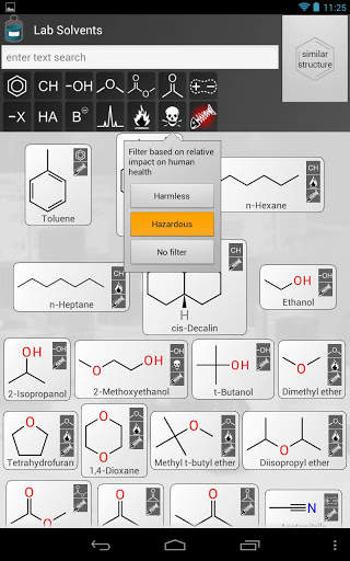 Lab Solvents screenshot 3