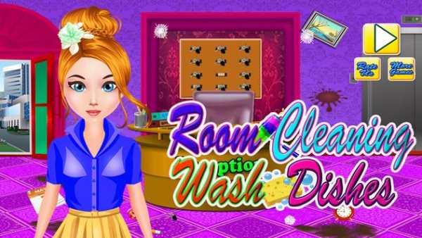 Room Cleaning Wash Dishes screenshot 1