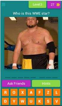 Quiz of WWE : Guess the WWE superstars - WWE game screenshot 4