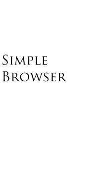 Simple Browser screenshot 2