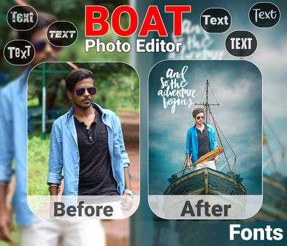 Boat  Photo Editor & Background Changer 3 تصوير الشاشة
