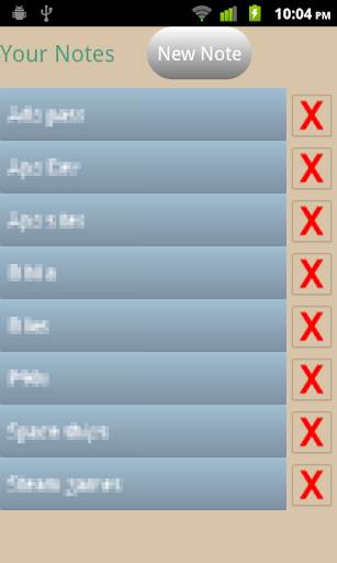 Note Pad   screenshot 3