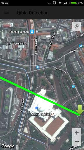 Kiblat Arah Pencari Lite screenshot 1