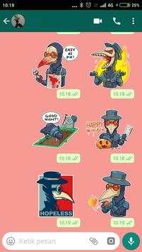 Scary and Horror Sticker for WhatsApp screenshot 2