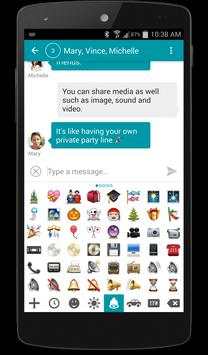 chomp SMS Emojis स्क्रीनशॉट 3