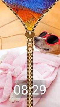 Funny Zipper Lock Screen screenshot 2