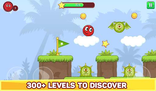 Bounce Ball 5 - Jump Ball Hero Adventure screenshot 14