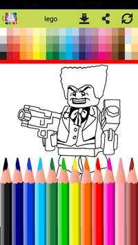 botman legos coloring game screenshot 3