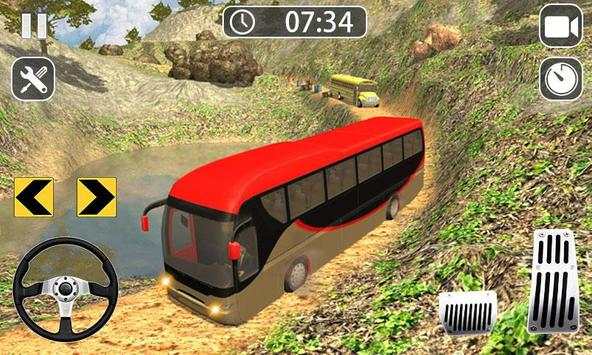 Hill Bus Climbing 2019 - Bus Hill Driving Game screenshot 1