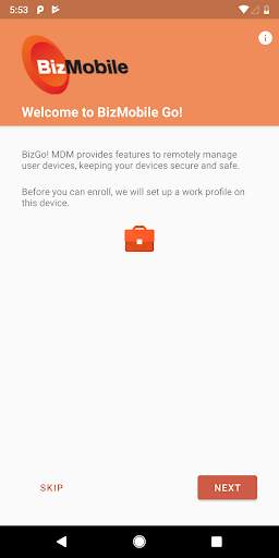 BizGo! MDM screenshot 1