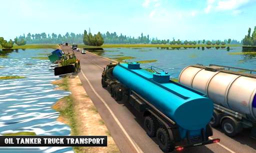 Oil Tanker Truck Transport Cargo Driving Simulator screenshot 3